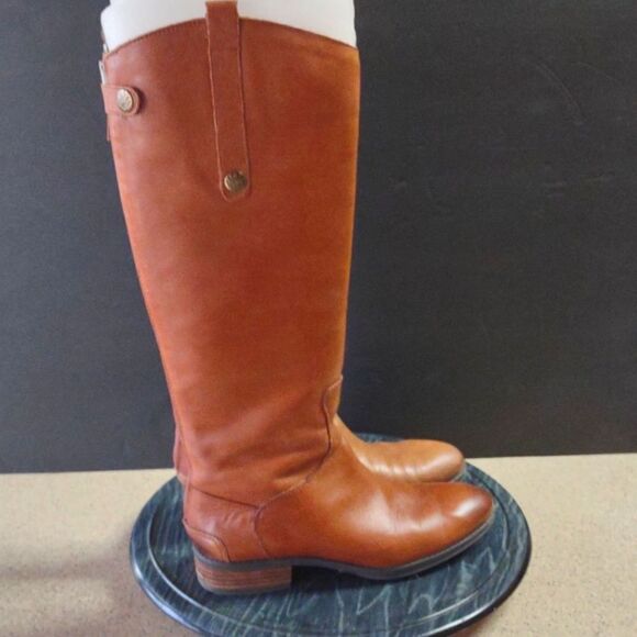 SAM EDELMAN Tall Boots. Size 7 M. A1 - Picture 1 of 6